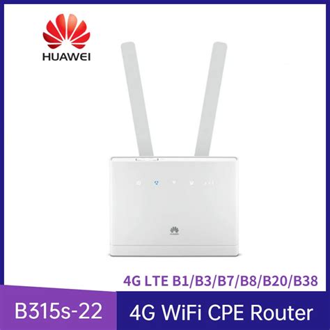 Unlocked Huawei B315s 22 4G WLAN Router 150Mbps LTE HSPA 32 User