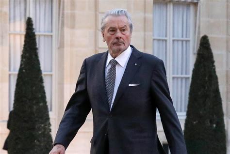 Alain Delon Je Sais Qu Anouchka Est Arriv E H Anthony