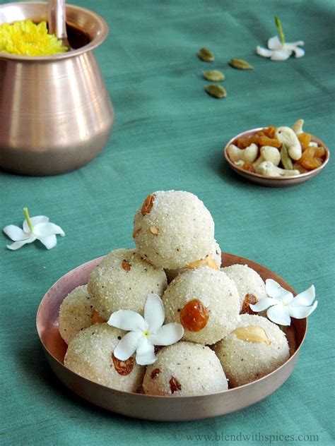 Rava Laddu Rava Ladoo Festival Special Recipes Blend With Spices