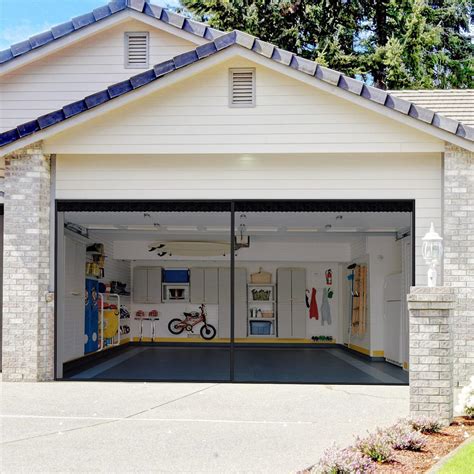 Garage Door Screens for 2 Car Garage Door 16 x 7 Nepal | Ubuy