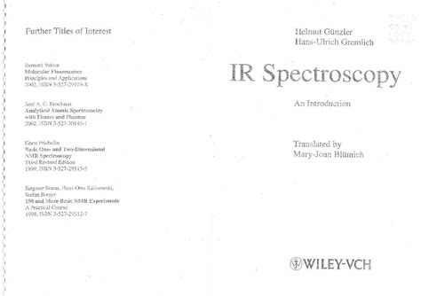 Pdf Ir Spectroscopy An Introduction Dokumen Tips