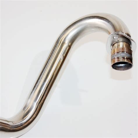 Twin Bigbore Stainless Exhaust Pipe 125cc 140cc 160cc Pit Pro Trial