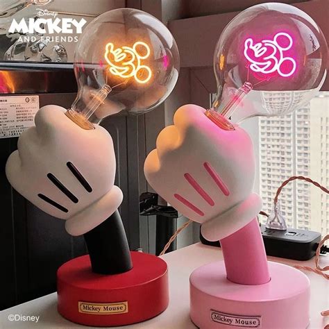 Lámpara De Mesa De Mickey Mouse Shopping Lovers