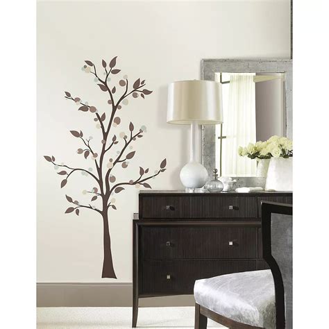 Roommates Mod Tree Peel And Stick Giant Wall Decals The Home Depot Canada