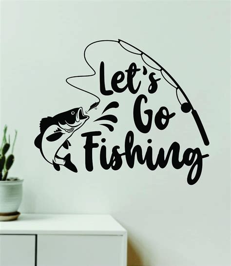 Fish Wall Decals Brown Trout Walleye Yellow Perch