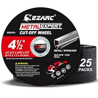 Ezarc Cut Off Wheels Pack X X Inch Cutting Wheel