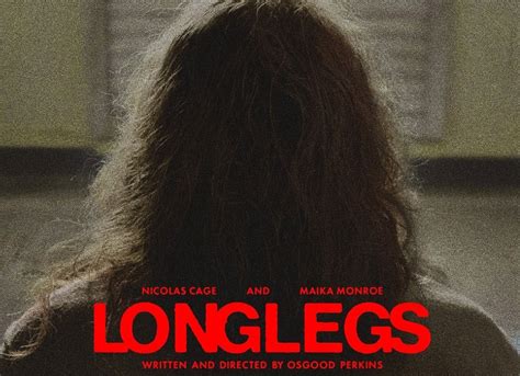 Longlegs Teaser Trailer And Poster Revealed A New Nicolas Cage