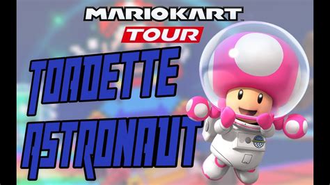 Toadette Astronaut Gameplay Mario Kart Tour Youtube