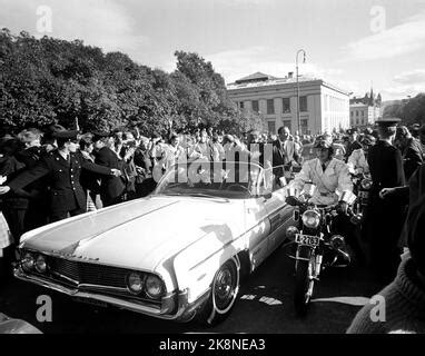 Oslo 19691010 The American Astronauts Buzz Aldrin Neil Armstrong And