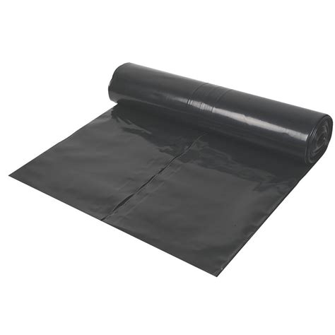 Buy Heavy Duty Black Polythene Sheet Dpm 300 Mu 1200 Gauge 4