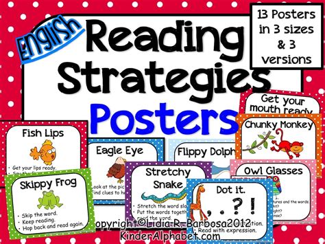 Reading Strategies Free Posters Learning Printable Riset