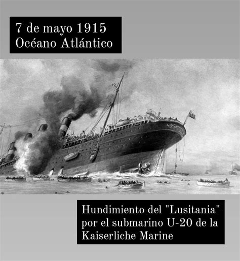 Un D A Como Hoy De Mayo Del Hundimiento Del Transatl Ntico