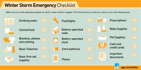 Winter Storm Safety Tips