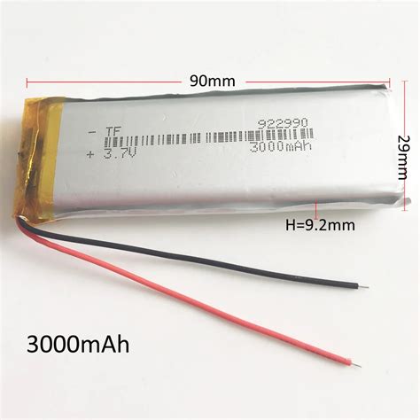 V Mah Polymer Lithium Lipo Rechargeable Battery Cells For