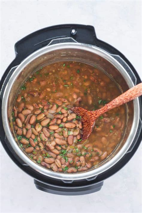 Instant Pot Pinto Beans No Pre Soaking Little Sunny Kitchen