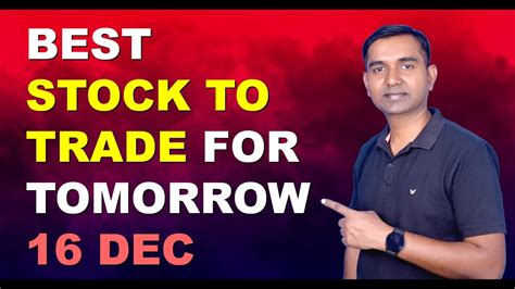 Best Stocks To Trade For Tomorrow I Best Option Buy For Tomorrow I