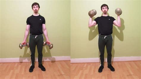 Standing Dumbbell Bicep Curls Form and Benefits