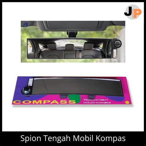 Jual Kaca Spion Tengah Dalam Mobil Universal Wide View Cembung Real