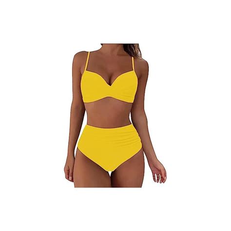 LCpddajlspig Costumi Donna Due Pezzi Curvy Mare Costume Da Bagno Da