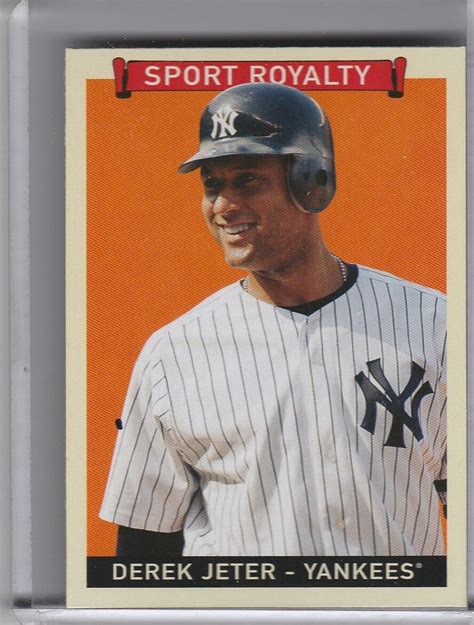 Upper Deck Goudey Derek Jeter Sport Royalty New York Yankees