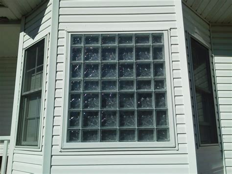 Frosted Glass Block Bathroom Window With Protect All Process Carroll Ohio