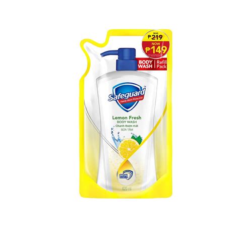 Safeguard Bodywash Lemon 620ml Refill Watsons Philippines