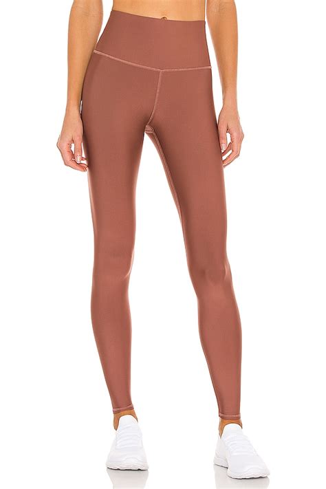 Alo High Waist Airlift Legging In Chestnut Revolve