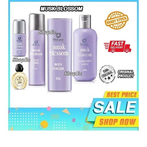 Cosway Designer Collection Musk Blossom Body Powder Deodorant Hand And Body Lotion Body Spray