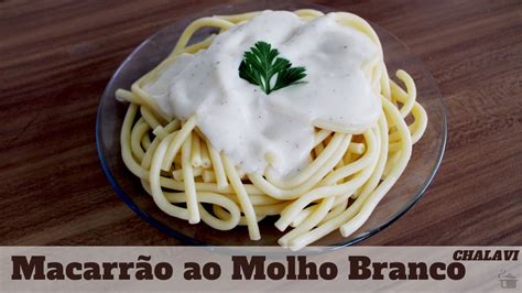 MacarrÃo Ao Molho Branco Pasta With White Sauce Kasher Chalavi Leite Youtube