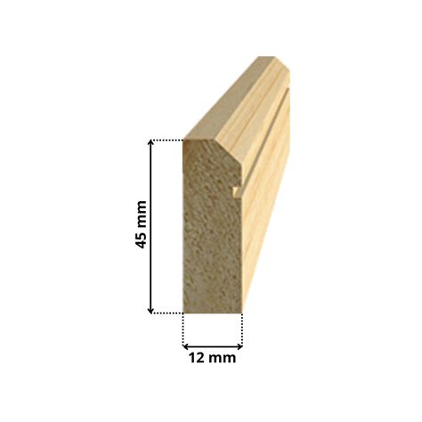 Guardapolvo Pino Finger 12X45X3000 Mm ParaFerreterías