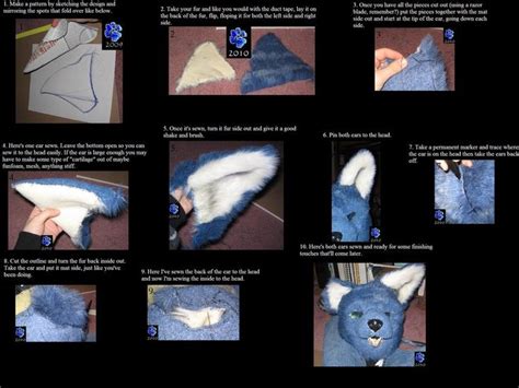 Step By Step Instructions On How To Make An Animal Costume For Someone