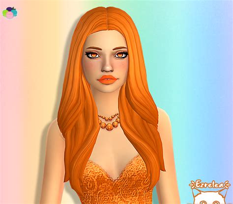 Hair Recolor Simcelebrity00 Madison Hair Requested Ezrelea