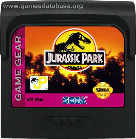 Jurassic Park - Sega Game Gear - Games Database