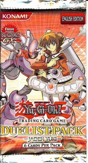 Duelist Pack Jaden Yuki Booster Pack Unlimited Edition Duelist