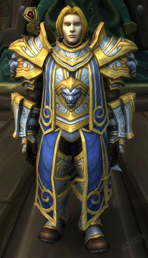 Anduin Wrynn Npc World Of Warcraft