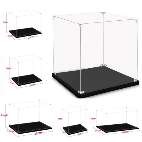 Vitrine En Acrylique Pour Collection Bo Te De Pr Sentation Transparente