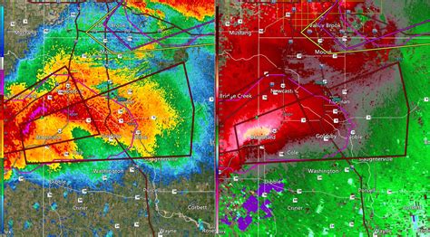 Weather Track US On Twitter Tornado Warning For Blanchard Cole