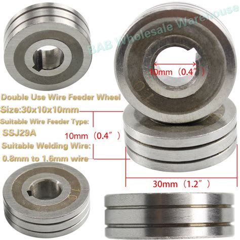 Mig Wire Feed Roller Drive Wheel Square V Knurled U Guide Welding