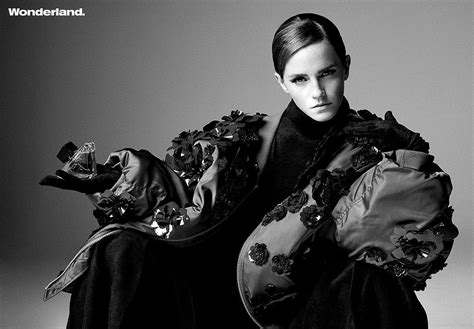 Devdas Fashion — Emma Watson In Wonderland Magazine Fall 2022