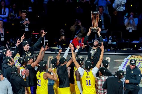 Davis James Power Lakers To Inaugural Nba Cup Crown Abs Cbn News