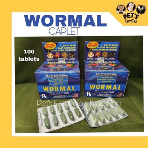 Battlecock Wormal 100 Tablets Lazada PH