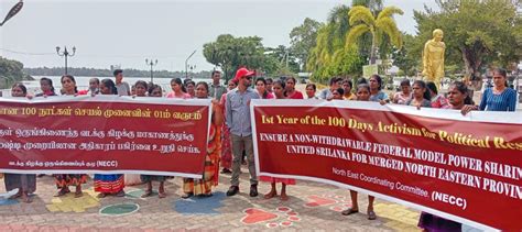 Sri Lanka Tamils Gather Across North And East For Fedaral Solution