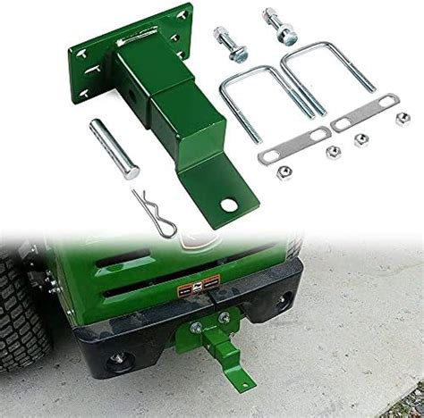 Elitewill Lawn Tractor Trailer Hitch Zero Turn Mower Rear Attachment Fit For John Deere Gas Z