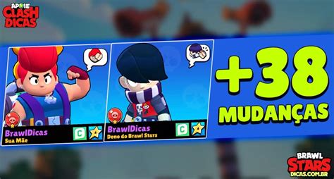 Mudança em 38 Títulos de Brawlers Veja como ficou Brawl Stars Dicas