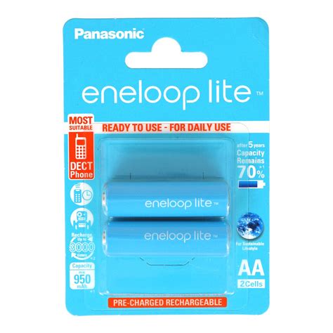 Panasonic Eneloop Lite Mignon Aa Lr06 Akku Bk 3lcce Nimh 1 2 Volt