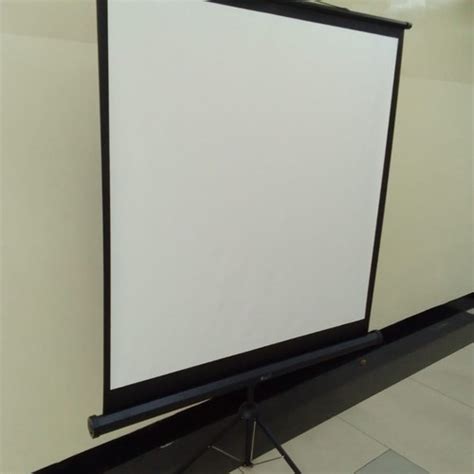 Jual Layar Projector M X M Tripod Screen Projector Cm X Cm