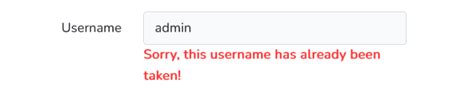 How To Validate If Username Already Exists In Laravel