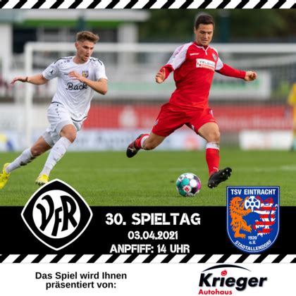 Informationen Zum Heimspiel Vfr Aalen E V