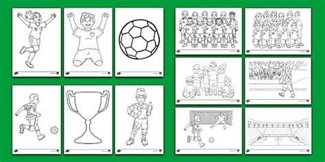 Desenhos Para Colorir Da Copa Do Mundo De Futebol Twinkl