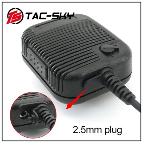 Ts Tac Sky Pin Ptt Adapter Handheld Tactical Speaker Microphone